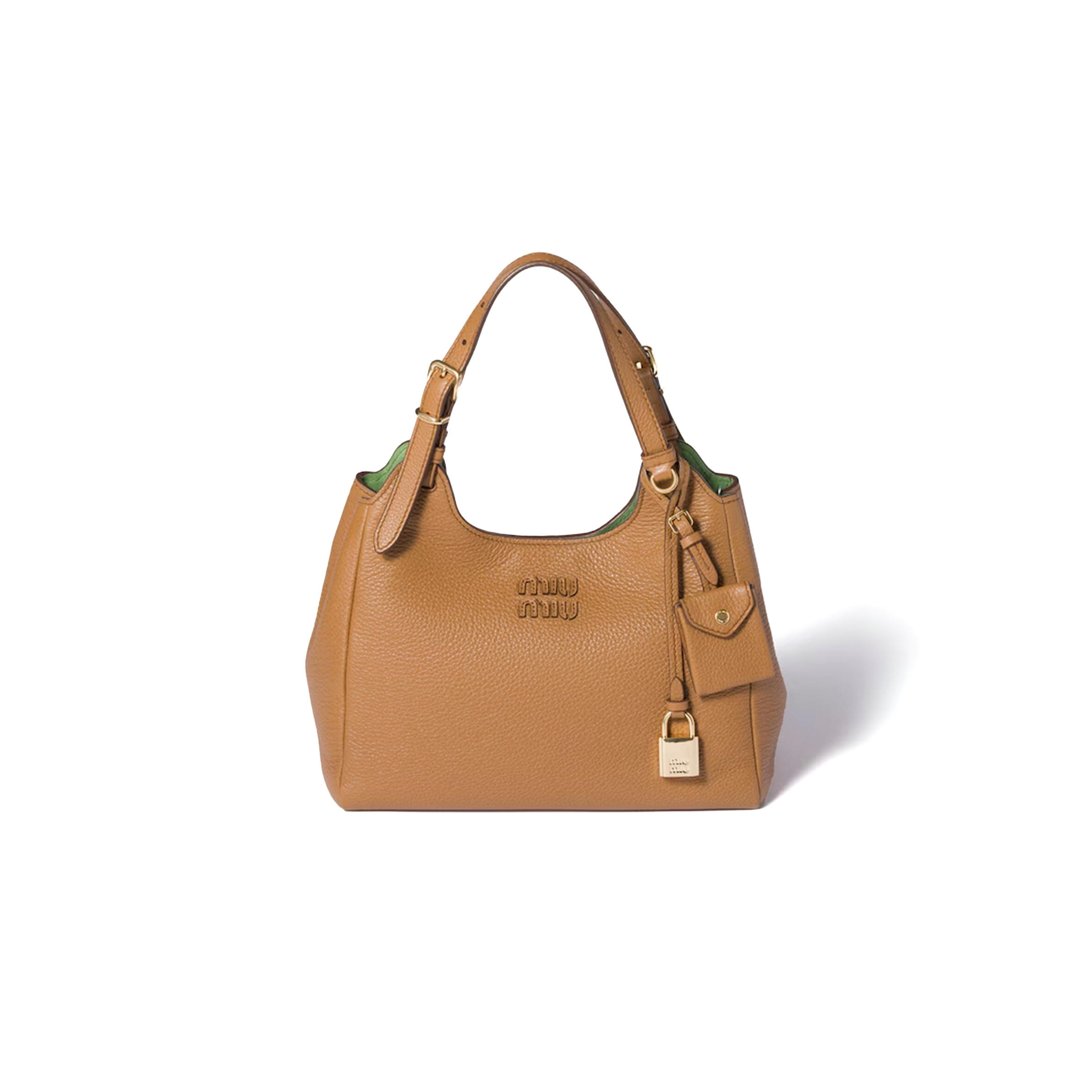 MIU MIU LEATHER BAG 5BA304 (25.5*20*13cm)